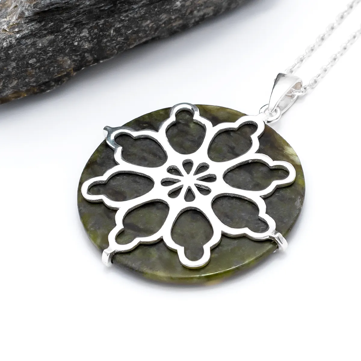 Connemara Marble Celtic Pendant...