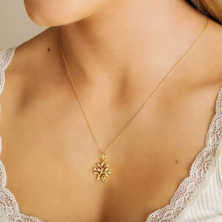 Diamond Tree of Life Pendant Photo 2 