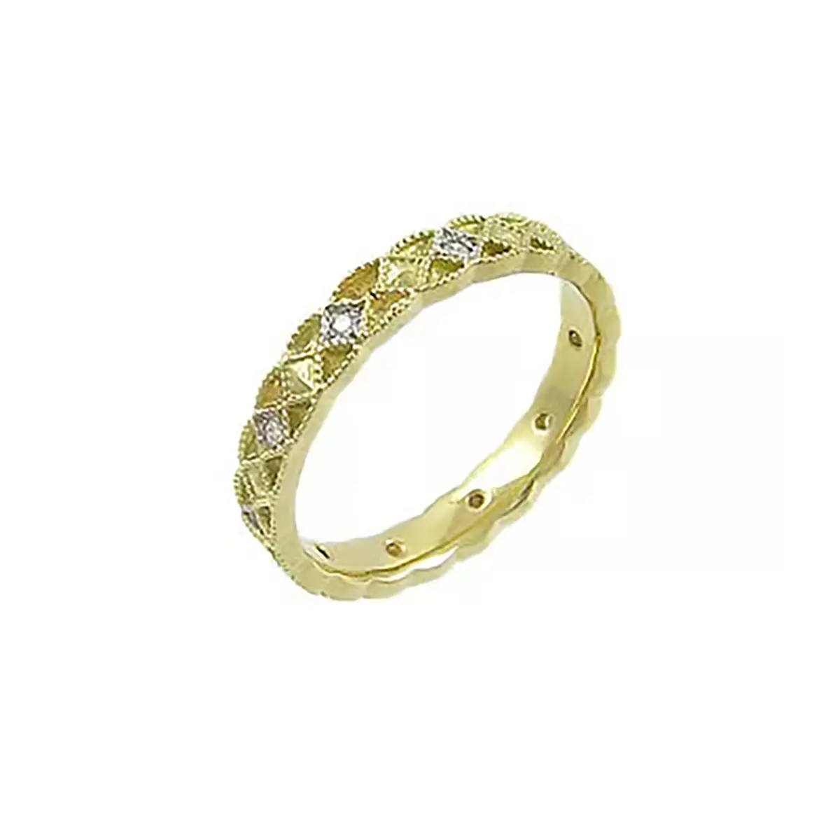 Iconic 14k Gold Celtic Wedding Ring...