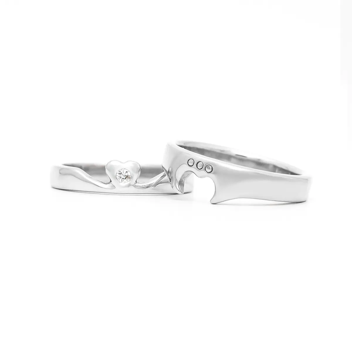 White Gold Two Part Diamond Ring 3webp...