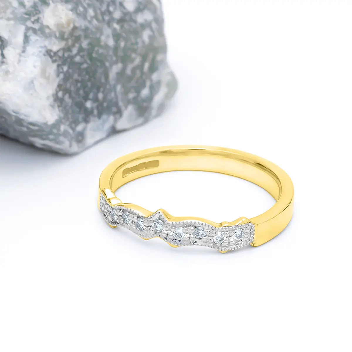 Gold Diamond Wedding Ring 5webp...