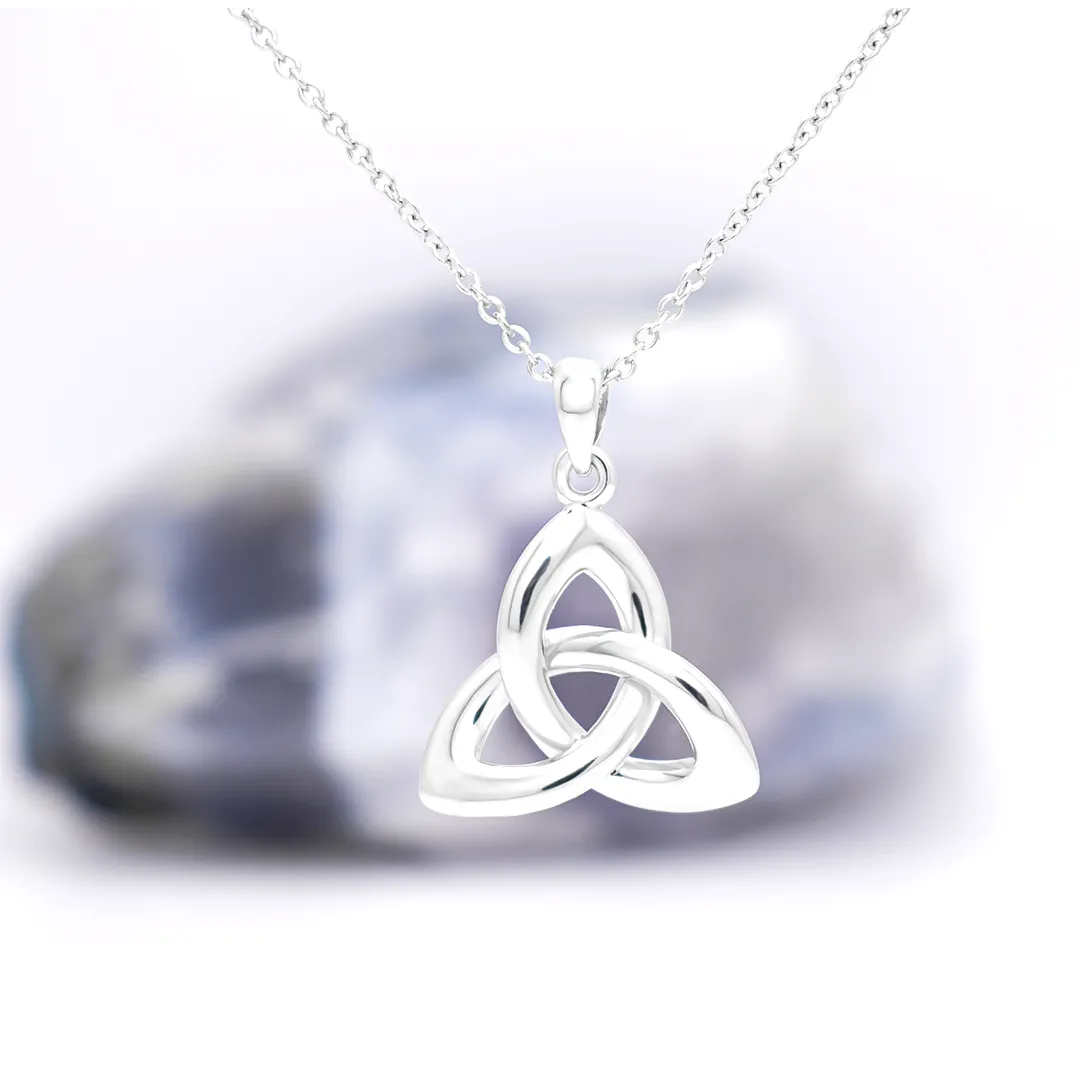 Triquetra Celtic Necklace 4...