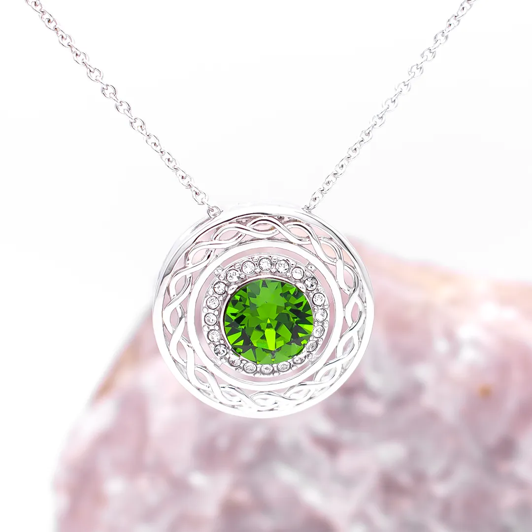 Green Celtic Pendant 4...