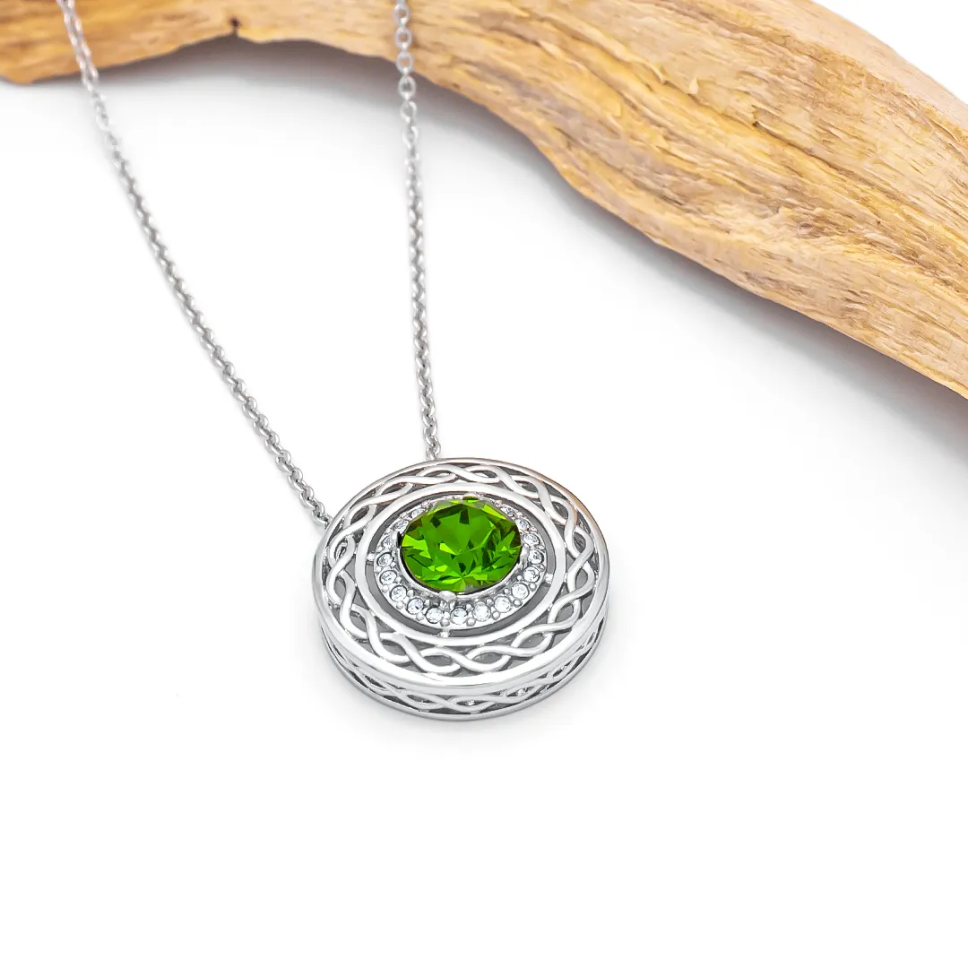 Green Celtic Pendant 5...