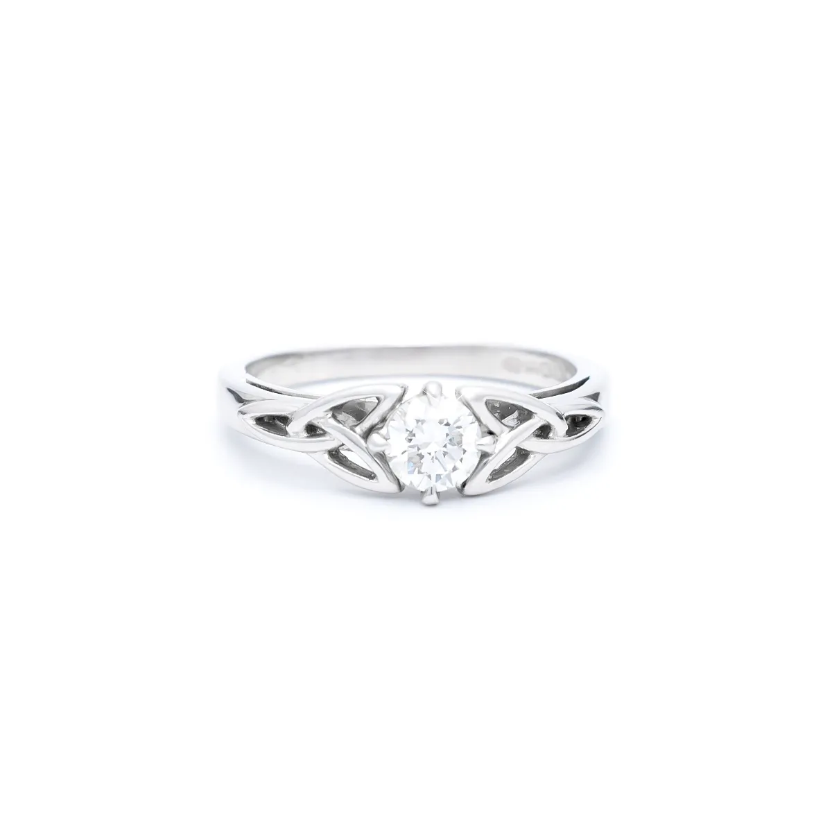 IJCP0027 White Gold Diamond Celtic Ring 1...