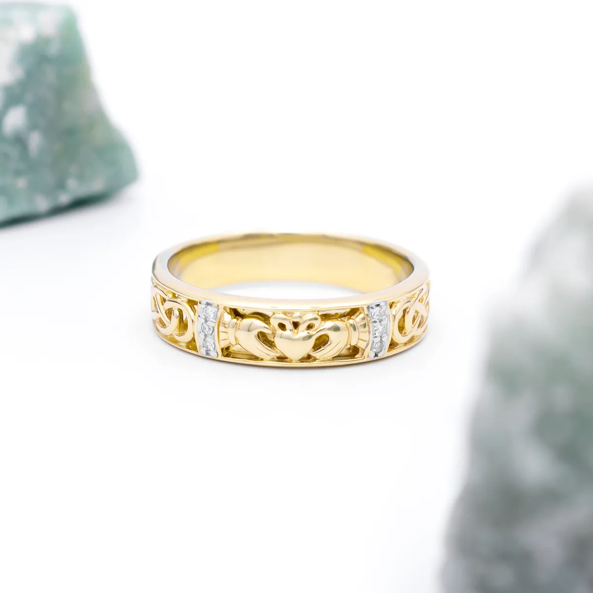 These 18 Trendy New Ring Designs Feature Enamel or Yellow Gold