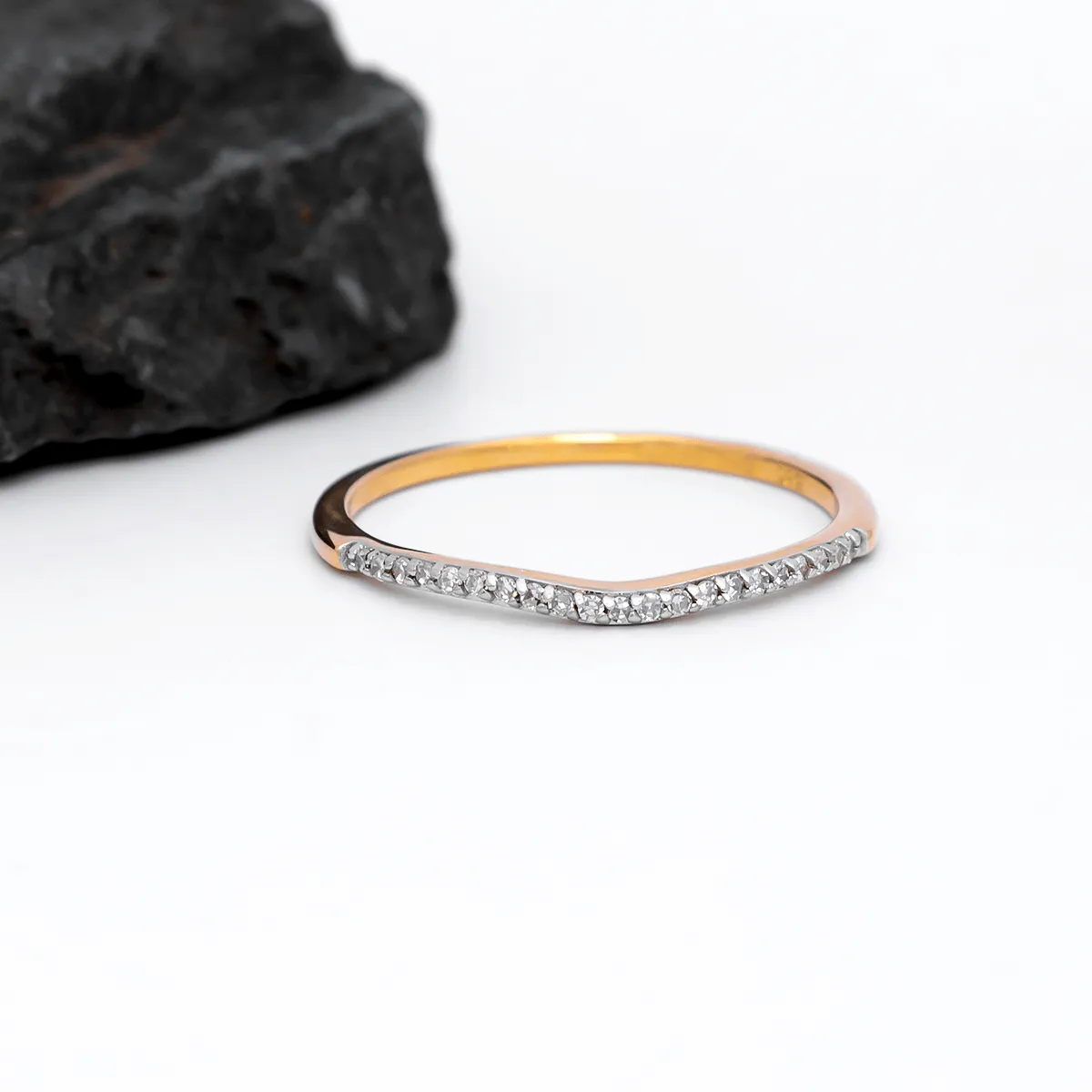 1 Ijc Diamond Pave Ring Yellow Gold 1...