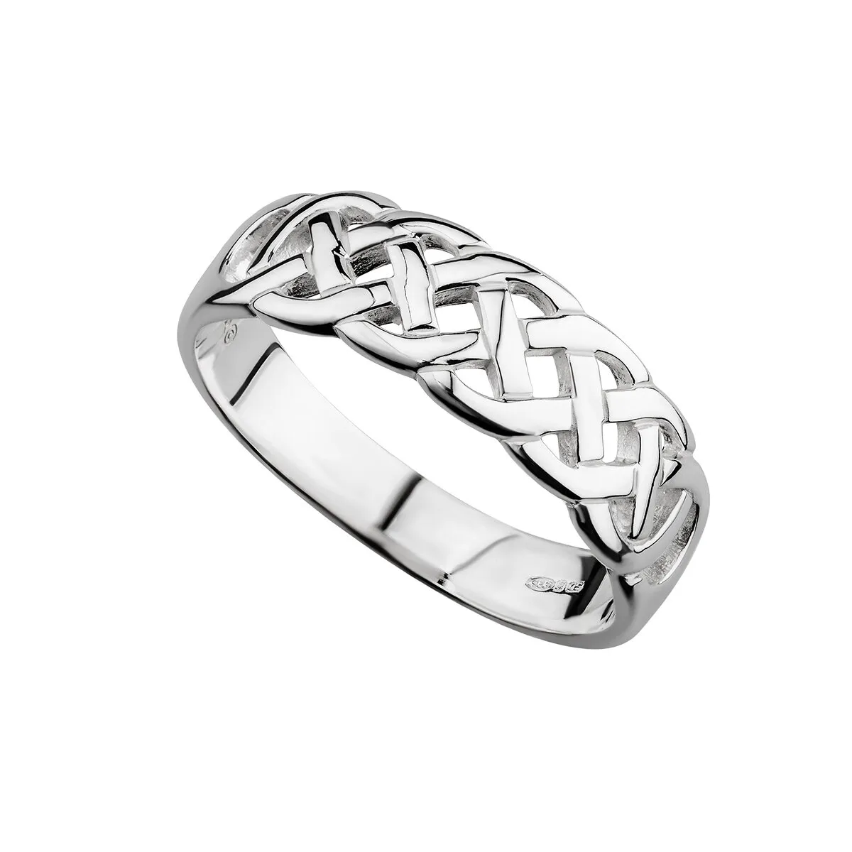 Sterling Silver Celtic Woven Ring0...