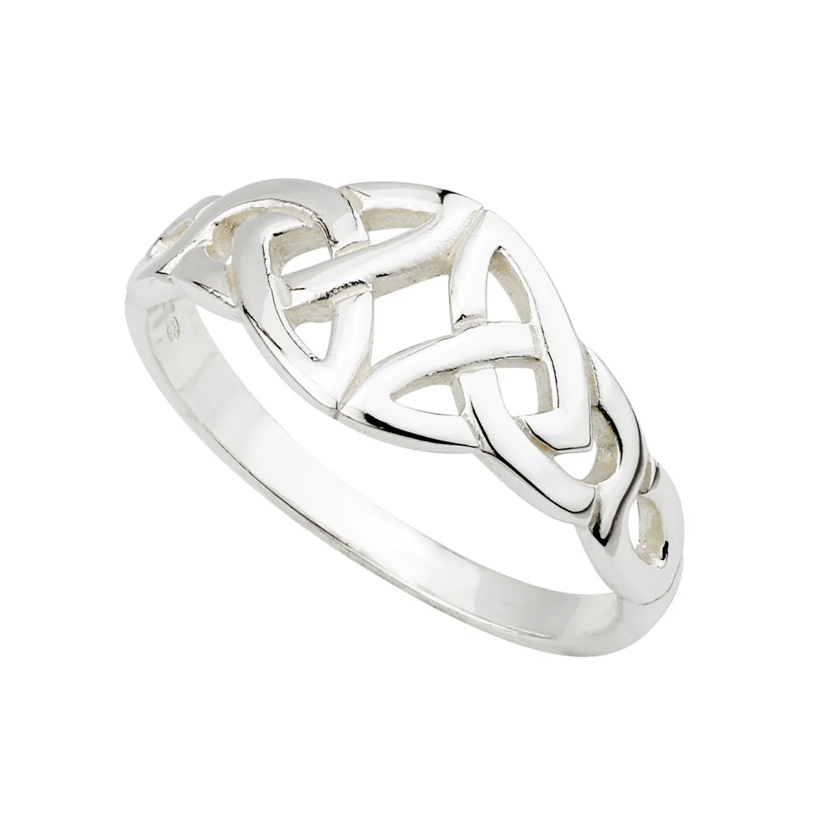 Celtic Trinity Knot Ring in Sterling Silver...