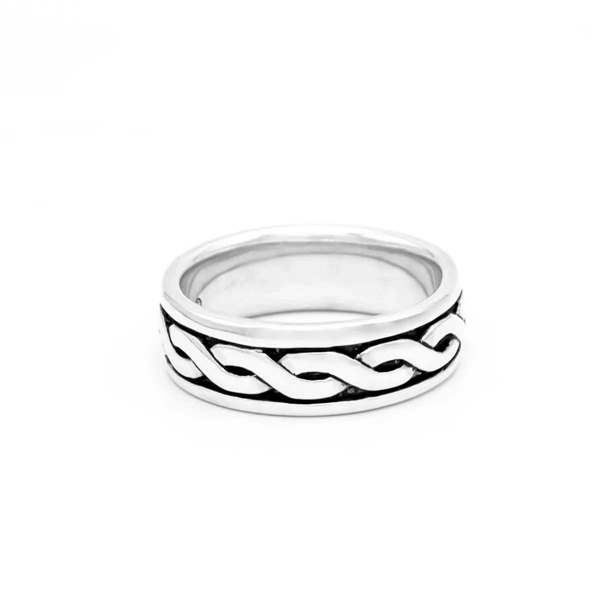 Ladies Silver Celtic Ring 1...