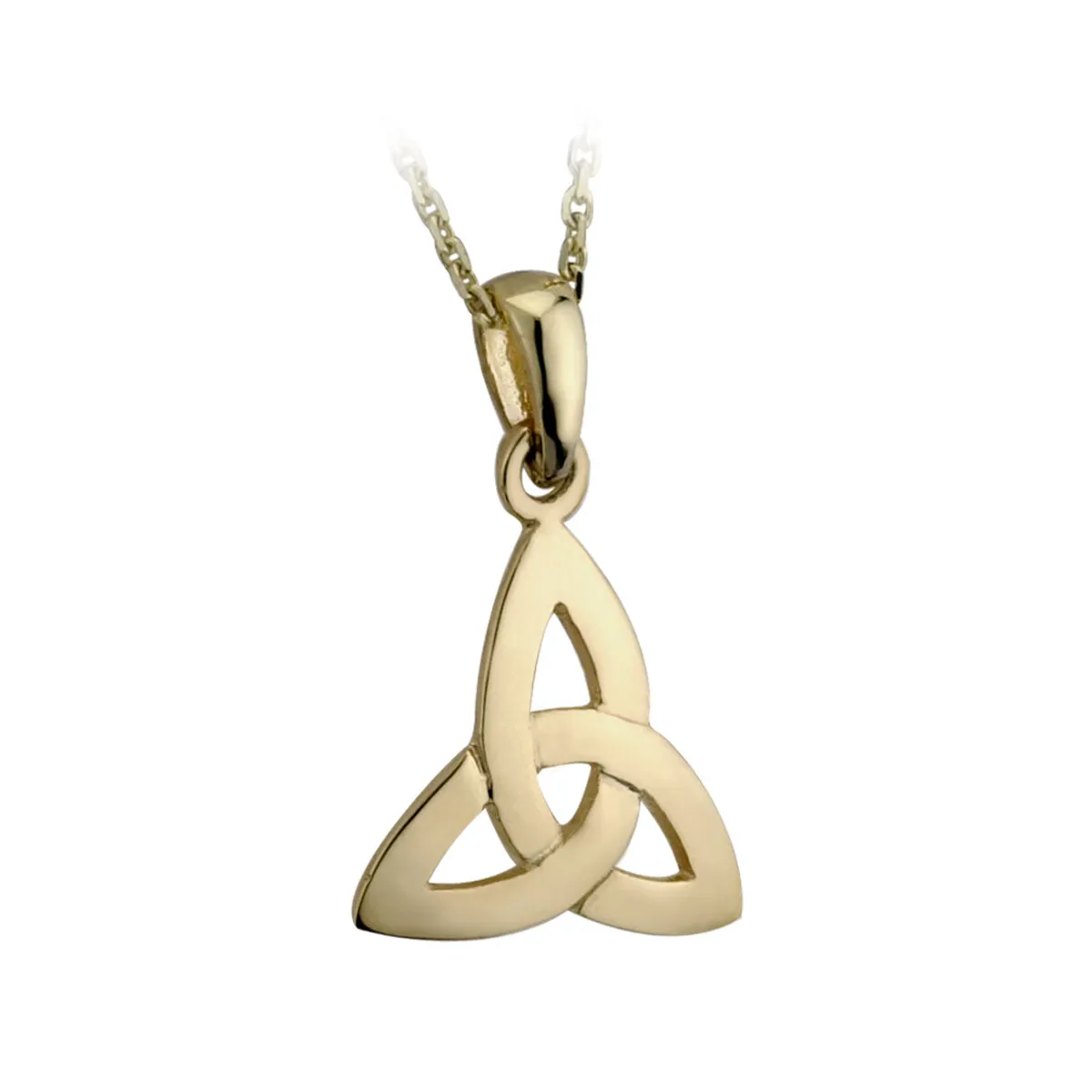 9k Gold Small Trinity Knot Pendant...
