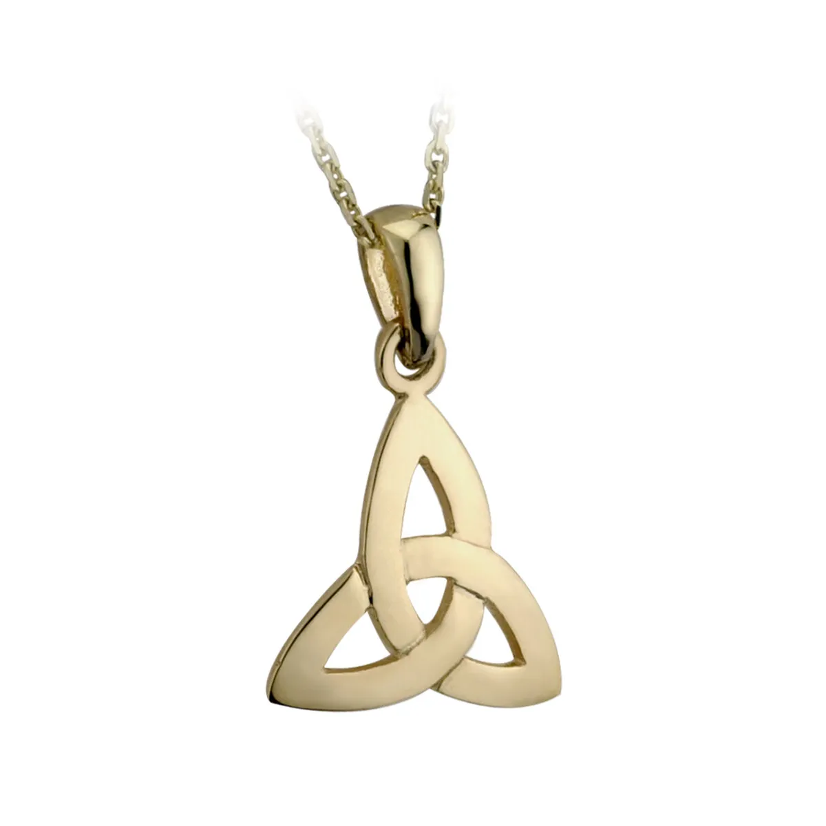 9k Gold Small Trinity Knot Pendant0...