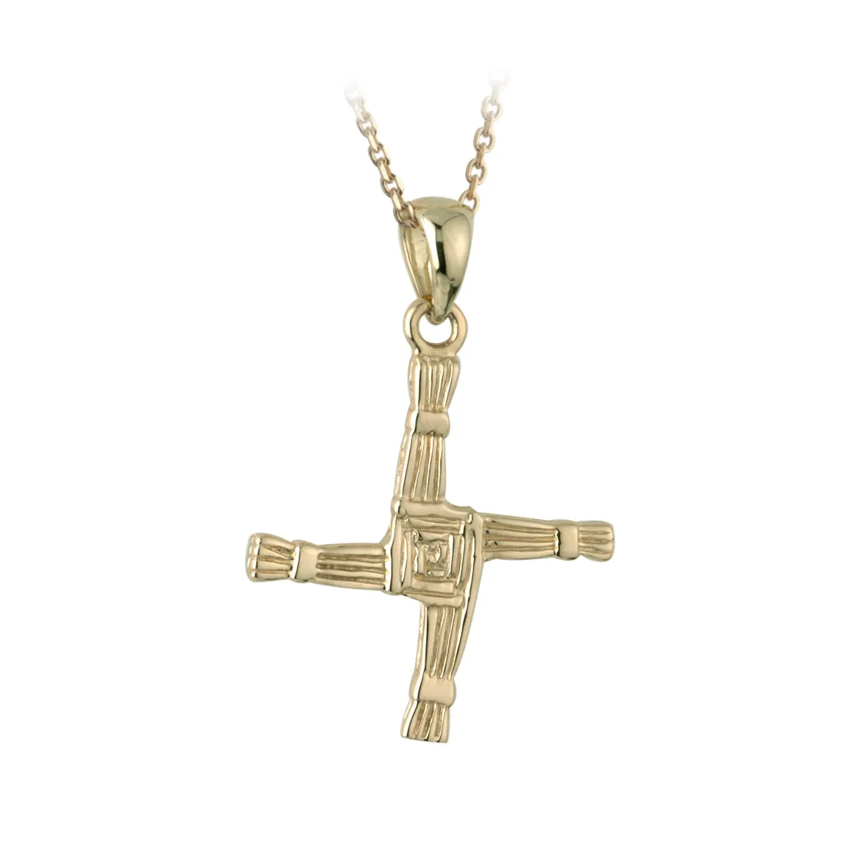 St Brigid's Cross Pendant in 10k Gold...
