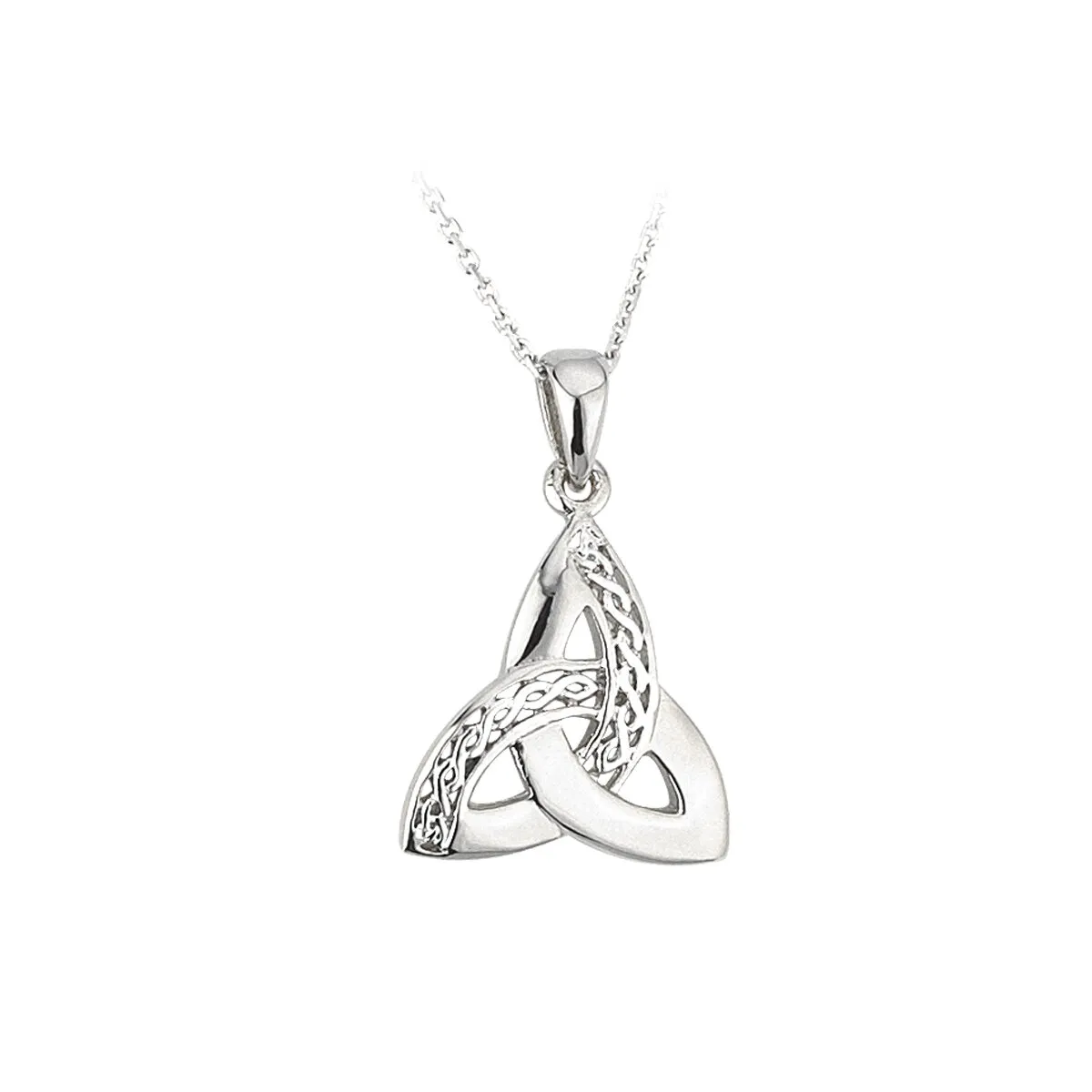 Celtic Trinity Knot Pendant in Sterling Silver...