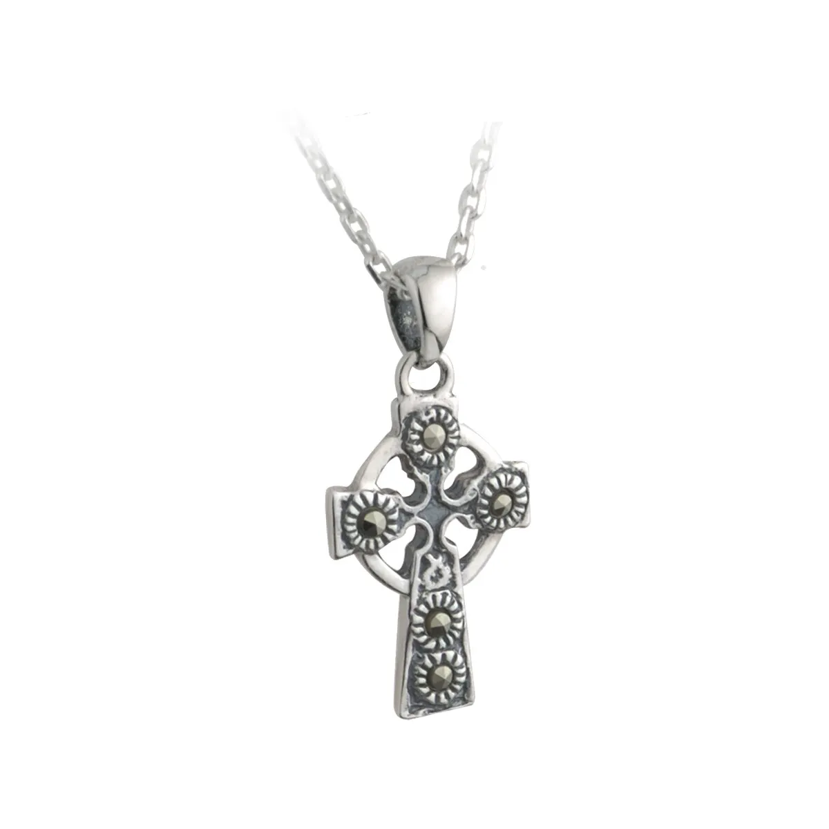 Sterling Silver Small Celtic Cross Pendant0