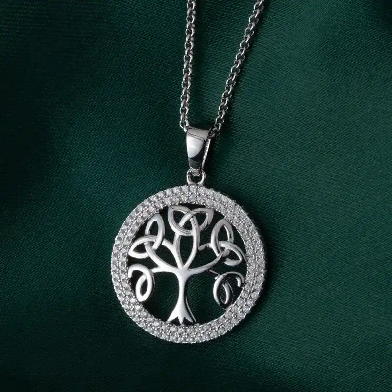 Sterling Silver Tree Of Life Pendant S1...