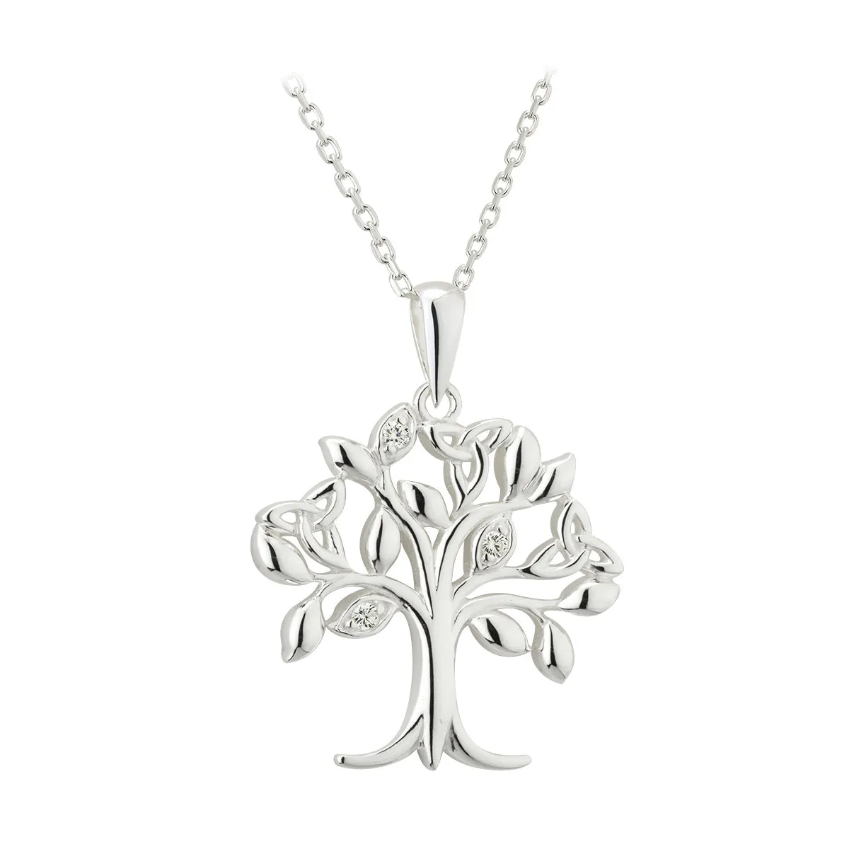 Sterling Silver Tree Of Life Necklace...