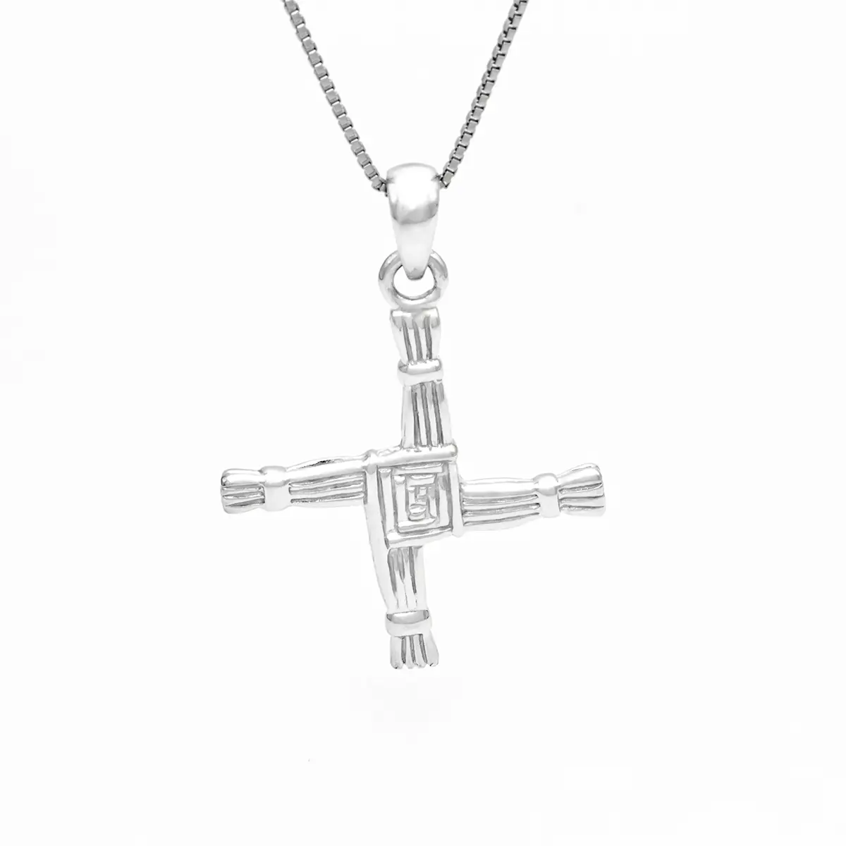 Silver St Brigids Cross Pendant 1...