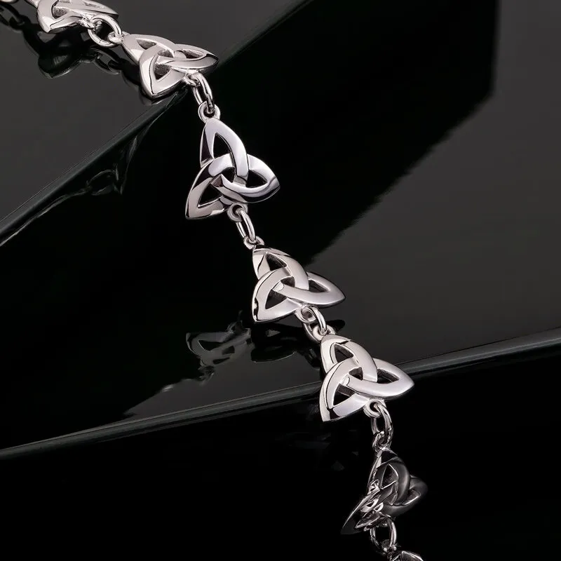 Celtic Trinity Knot Bracelet Sterling Silver2