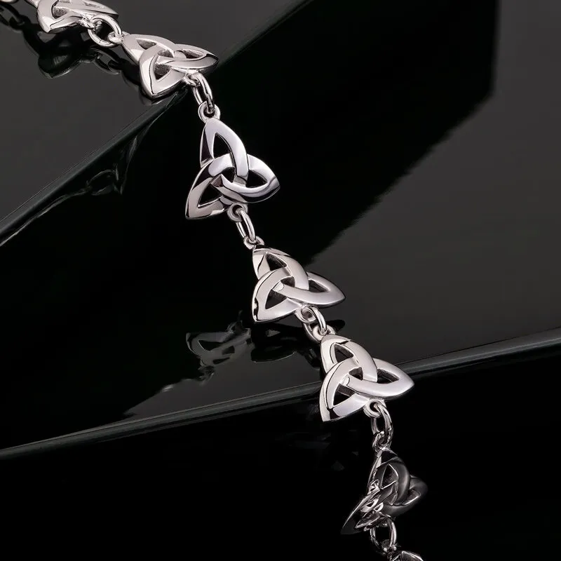 Celtic Trinity Knot Bracelet Sterling Silver2...