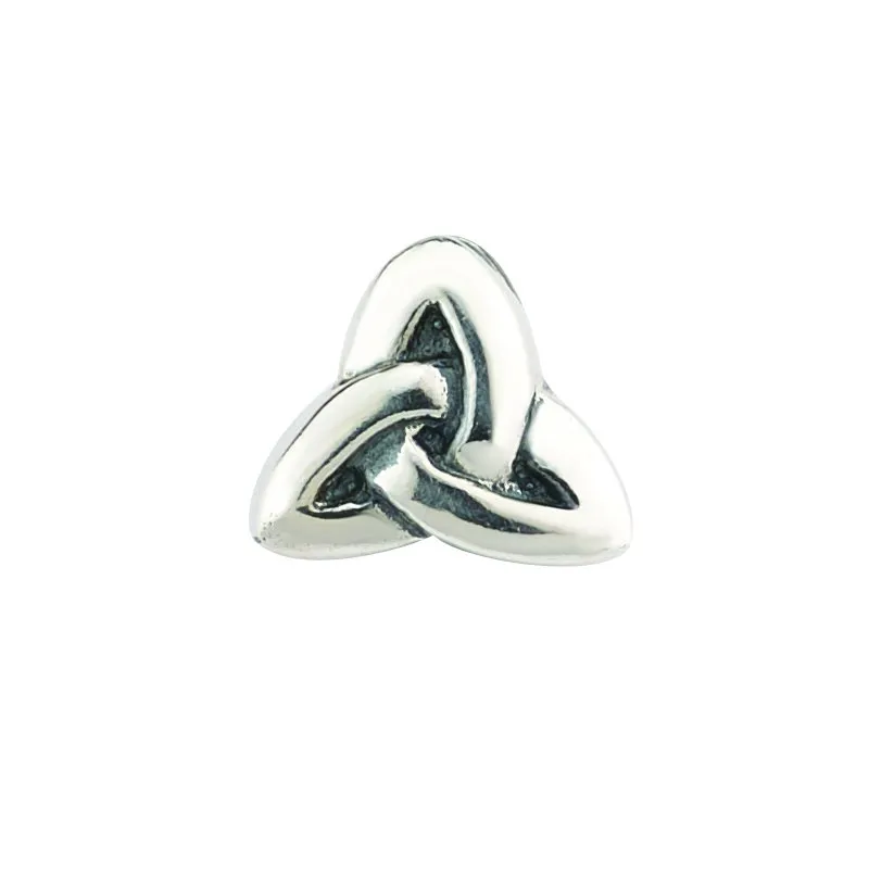 Sterling Silver Trinity Knot Bead0