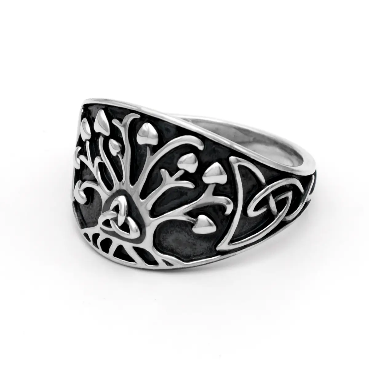 Tree Of Life Silver Ring 1...