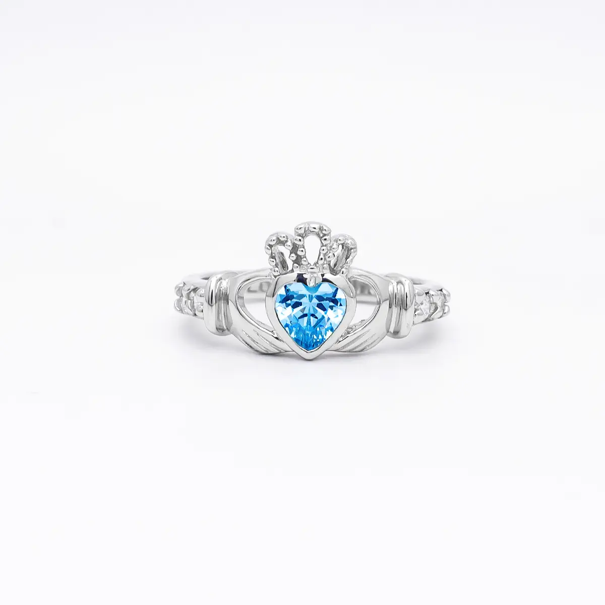 Product Review December Birthstone Claddagh Ring - Love, Loyalty, Friendship