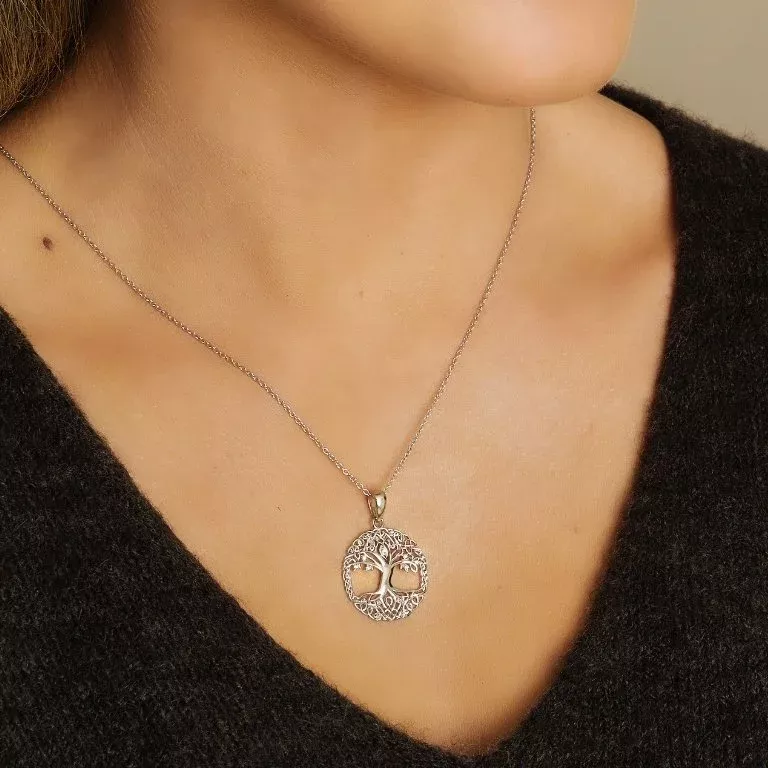 Tree Of Life Silver Necklace 2...