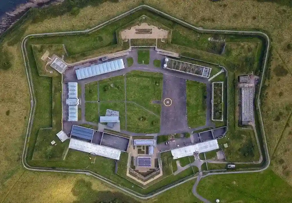 Spike Island - Aerial Shot