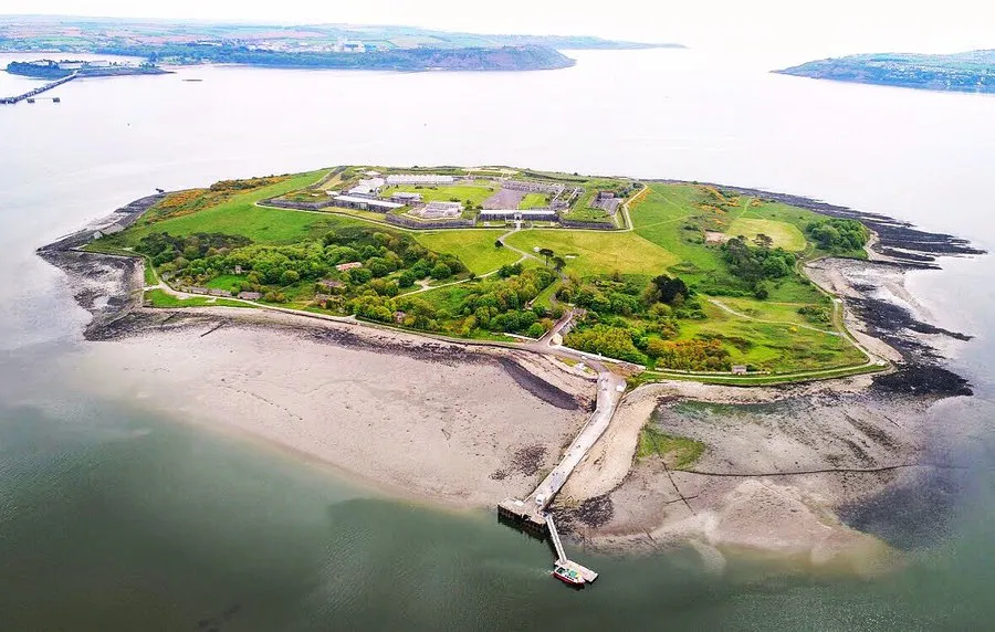 Aerial Shot - Spike Island