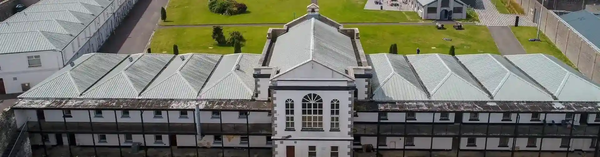 main square - Spike Island - Aerial Shot