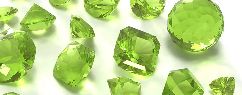 August Birthstone - Peridot and Spinel