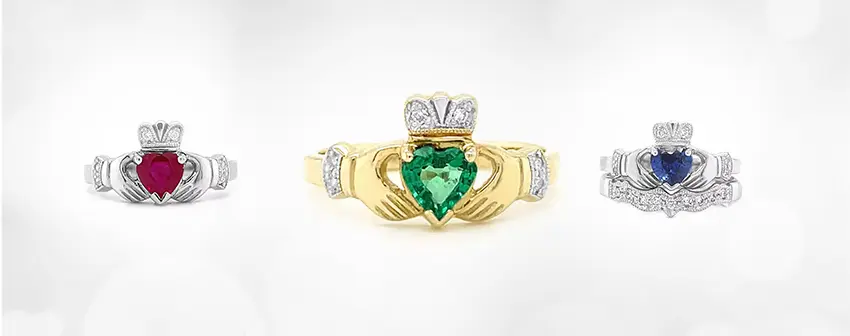 Irish Claddagh Rings