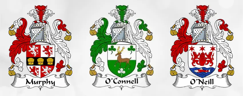 Irish Family Crests