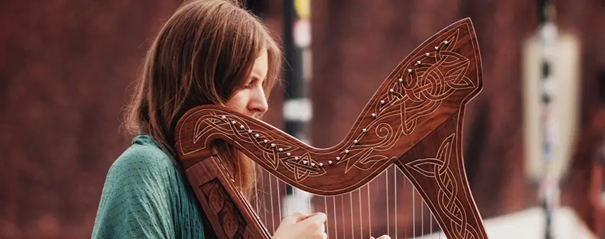 The Beauty Of The Irish Harp