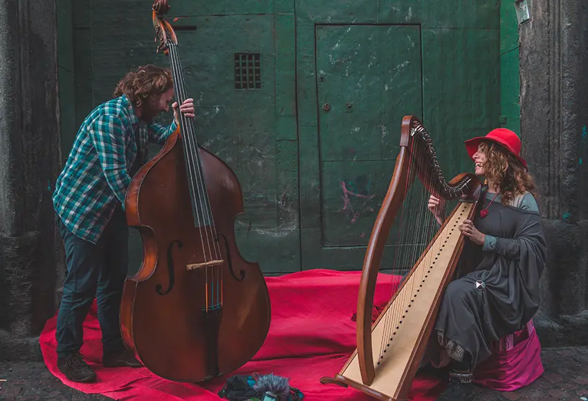 The Beauty Of The Irish Harp