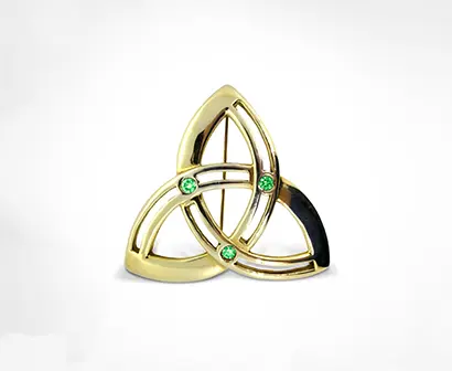 What is a Celtic brooch?