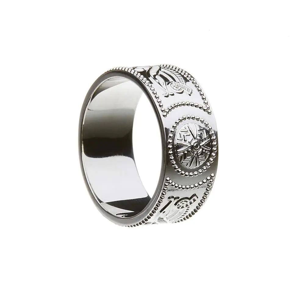 Silver Celtic Warrior Ring - 9mm