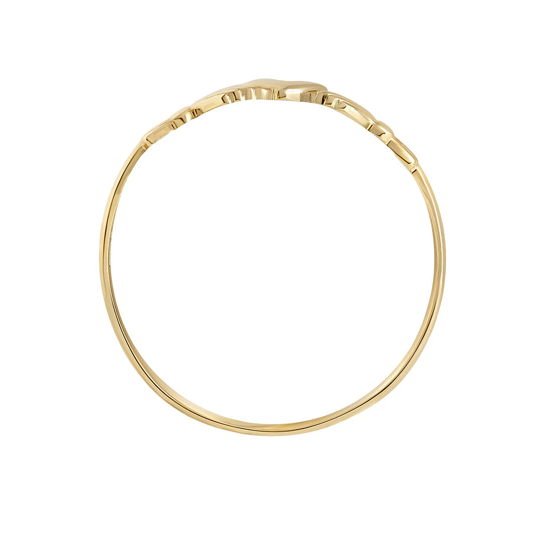 9k Gold Light Claddagh Ring Photo 6 
