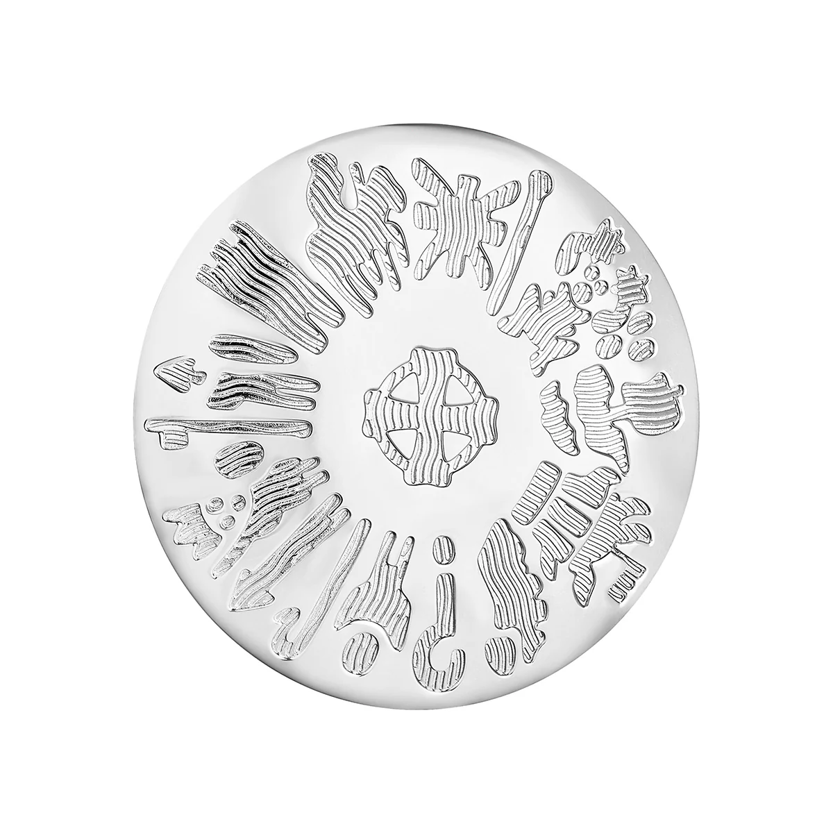 Sterling Silver History of Ireland Celtic Brooch...