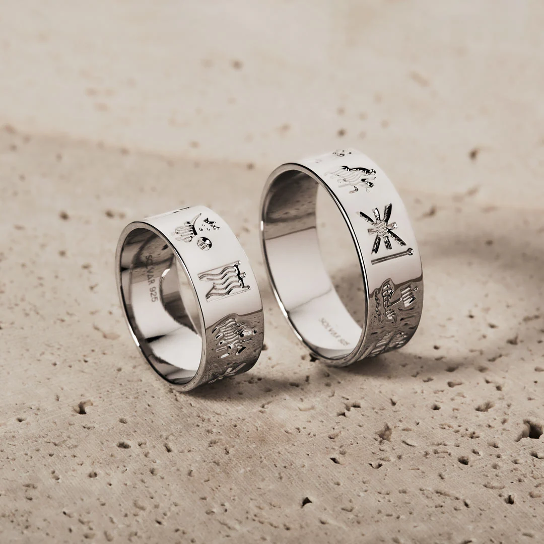 Sterling Silver History of Ireland Ring Photo 2 