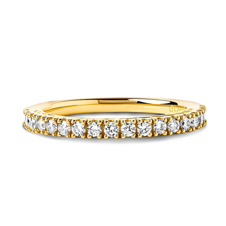 Gold Diamond Wedding Ring...