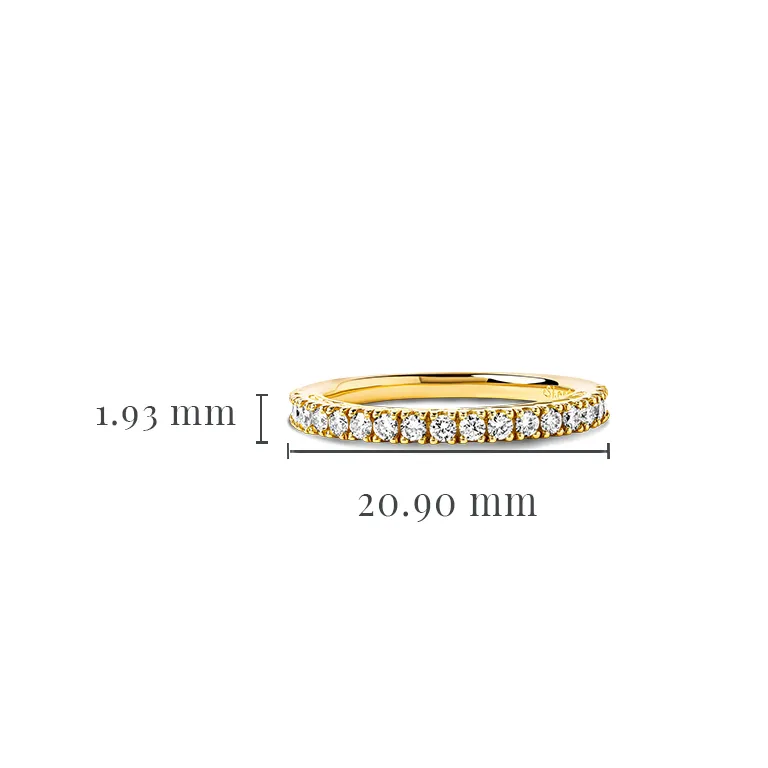 Gold Diamond Wedding Ring Photo 5 