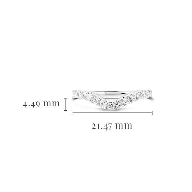 White Gold Diamond Trinity Knot Engagement & Wedding Ring Set Photo 10 