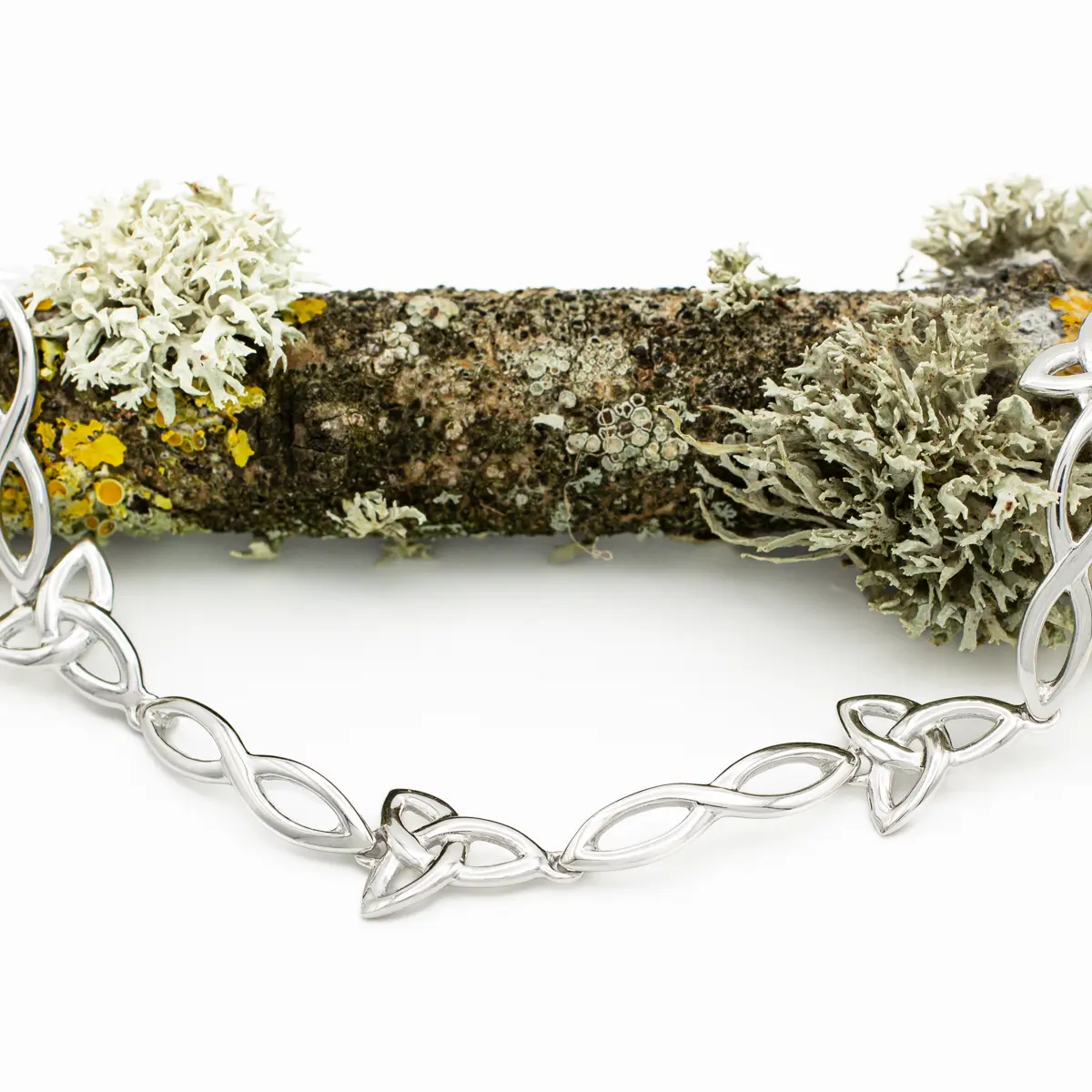 Sterling Silver Trinity Knot Bracelet Photo 2 