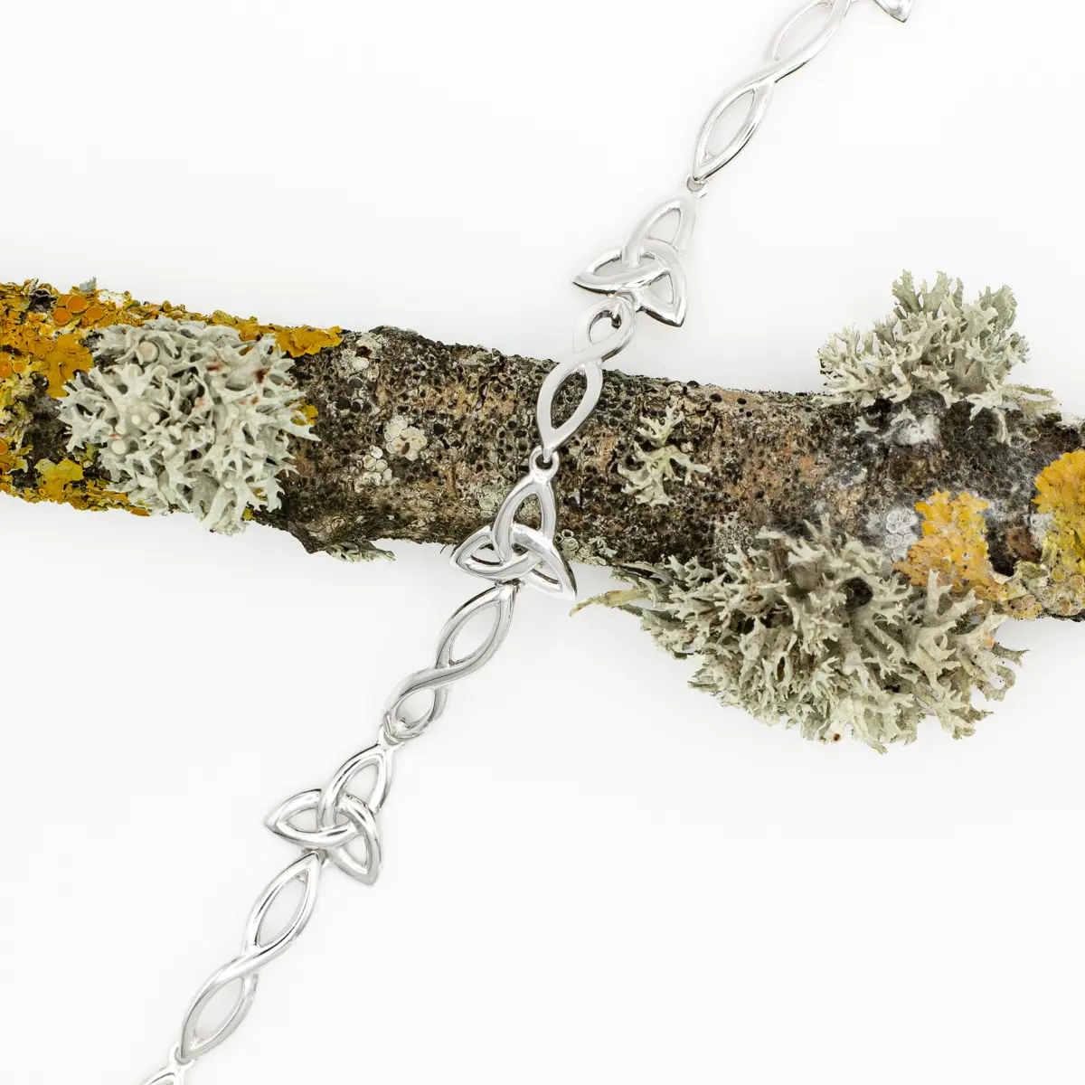 Sterling Silver Trinity Knot Bracelet Photo 5 
