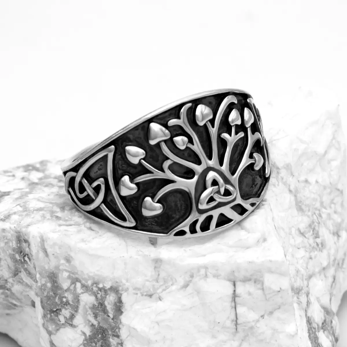 Sterling Silver Tree of Life Ring