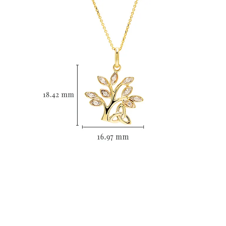 Diamond Tree of Life Pendant Photo 5 
