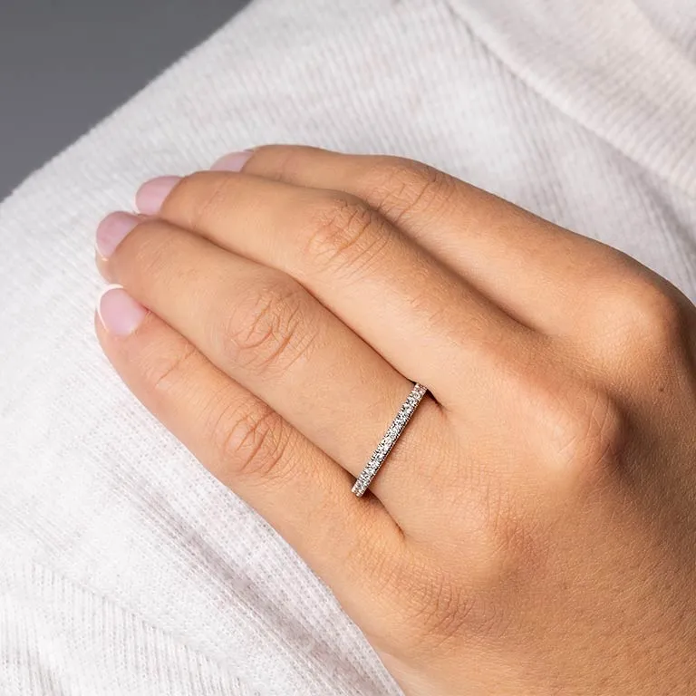 White Gold Diamond Wedding Ring Photo 2 